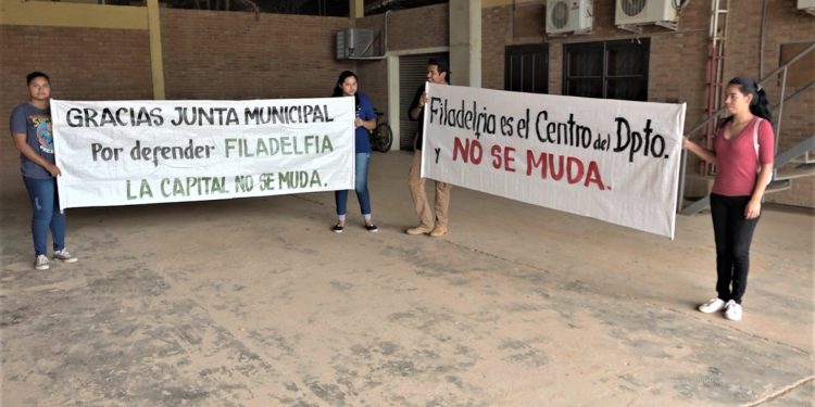 Concejales solicitan retiro del proyecto que busca trasladar la Capital de Boquerón