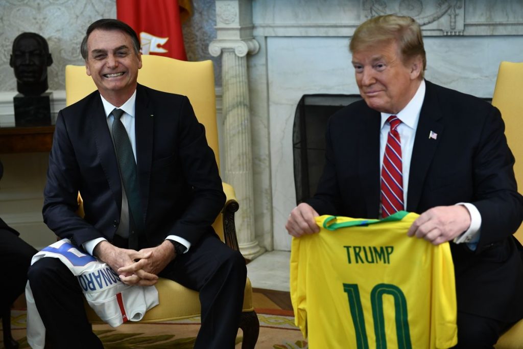 Trump recibe en la Casa Blanca a Bolsonaro, el “Trump del Trópico”