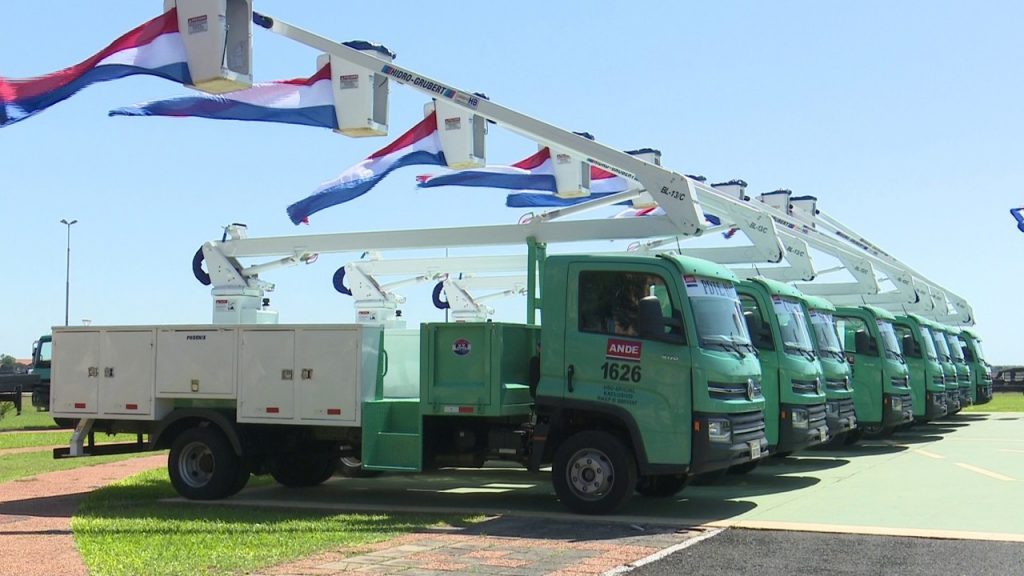 ANDE promete mejorar servicios de energía eléctrica con nueva flota