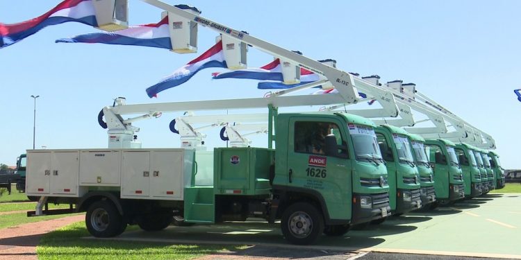 ANDE promete mejorar servicios de energía eléctrica con nueva flota