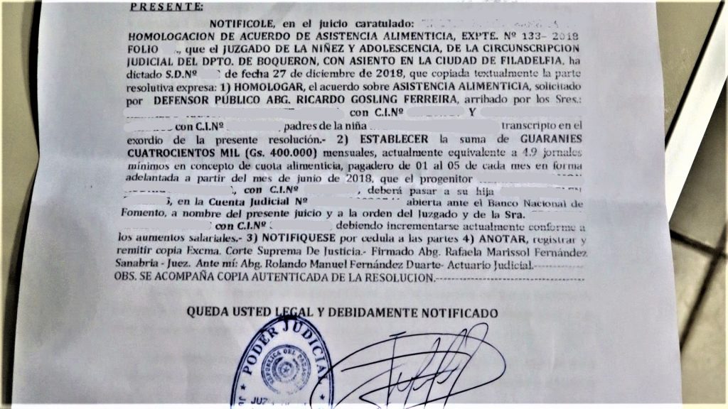 Prestación Alimentaria: El calvario de muchas madres en el Chaco