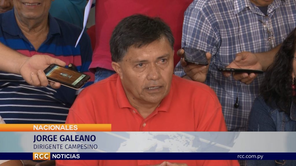 Campesinos de 13 departamentos llega a Asunción a presentar sus reclamos Campesinos de 13 departamentos llega a Asunción a presentar sus reclamos