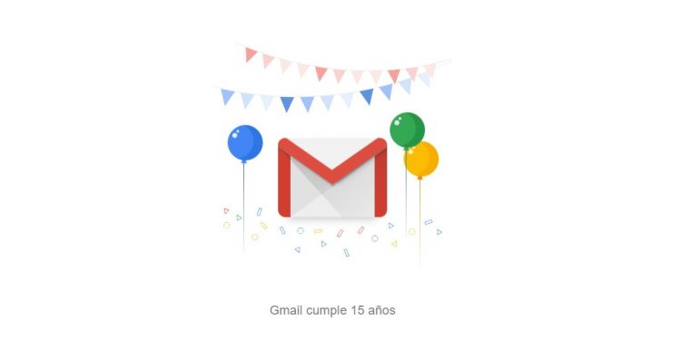 Plataforma de correo de Google cumplió 15 años con regalos para sus usuarios Plataforma de correo de Google cumplió 15 años con regalos para sus usuarios