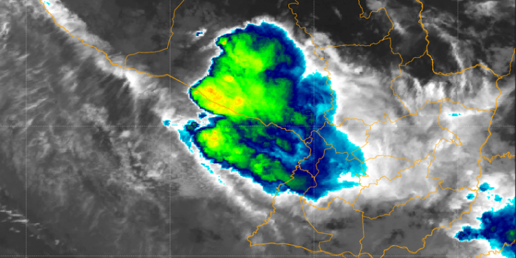 Tiempo inestable para bajo Chaco con probabilidad de tiempo severo y granizos