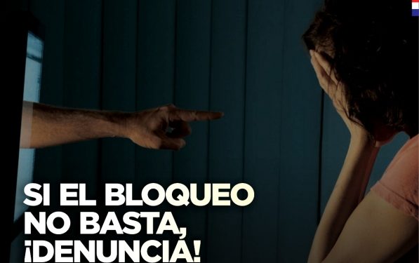 Si el bloqueo no basta, ¡denunciá! Si el bloqueo no basta, ¡denunciá!