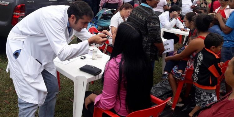 Asistencia integral a desplazados se enfocan en cuadros respiratorios Asistencia integral a desplazados se enfocan en cuadros respiratorios