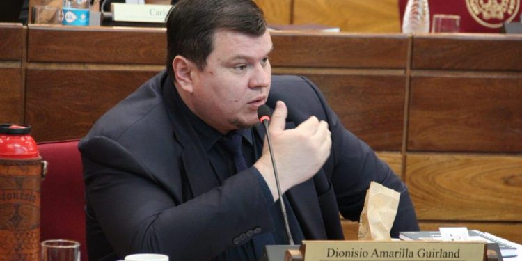 La pérdida de investidura de Diosinio Amarilla podría tratarse este jueves