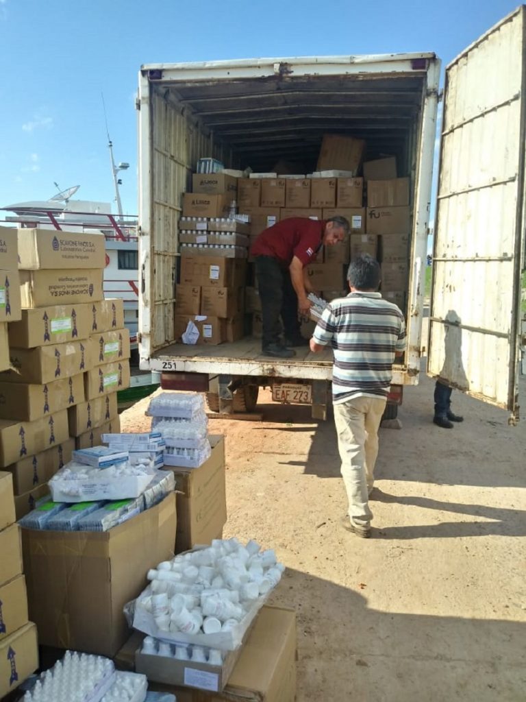 Gobierno entrega más de 350 millones en insumos médicos a Alto Paraguay