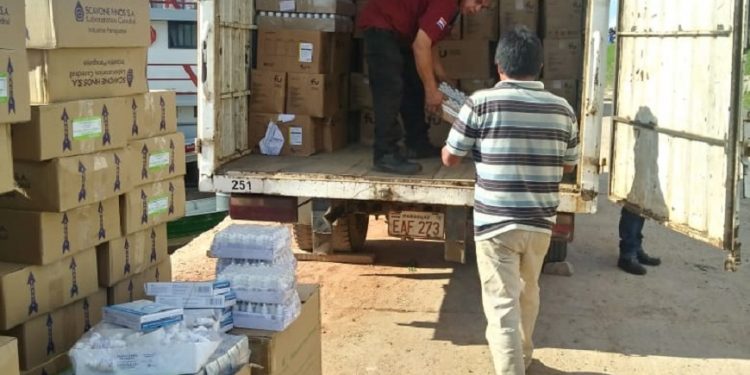 Gobierno entrega más de 350 millones en insumos médicos a Alto Paraguay