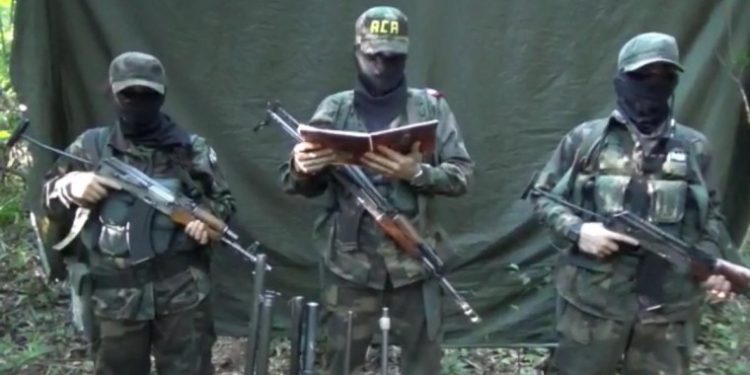 Reaparece el ACA con nuevos miembros y se adjudican ataque a estancia Reaparece el ACA con nuevos miembros y se adjudican ataque a estancia