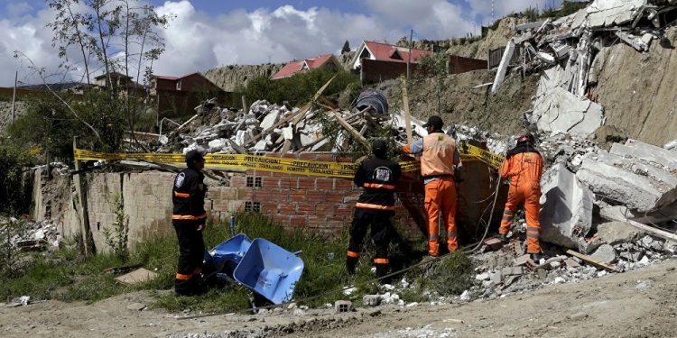 Un 60% del área urbana de La Paz está construida en suelos inestables