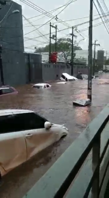 Temporal generó intensos raudales en Asunción