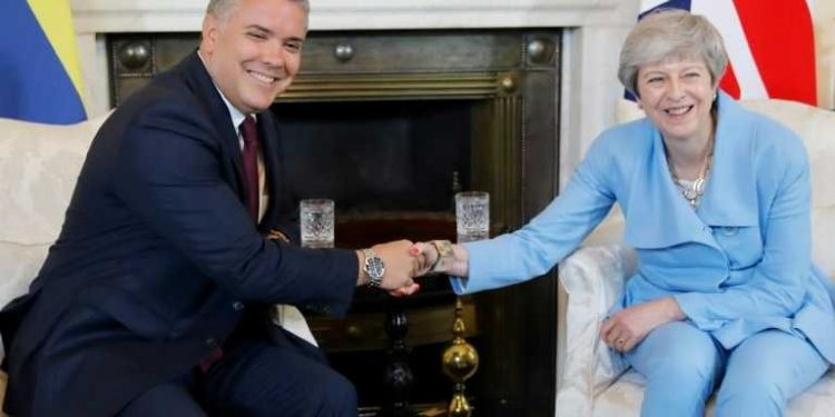 El presidente de Colombia aboga por la «legalidad» en su visita al Reino Unido El presidente de Colombia aboga por la «legalidad» en su visita al Reino Unido