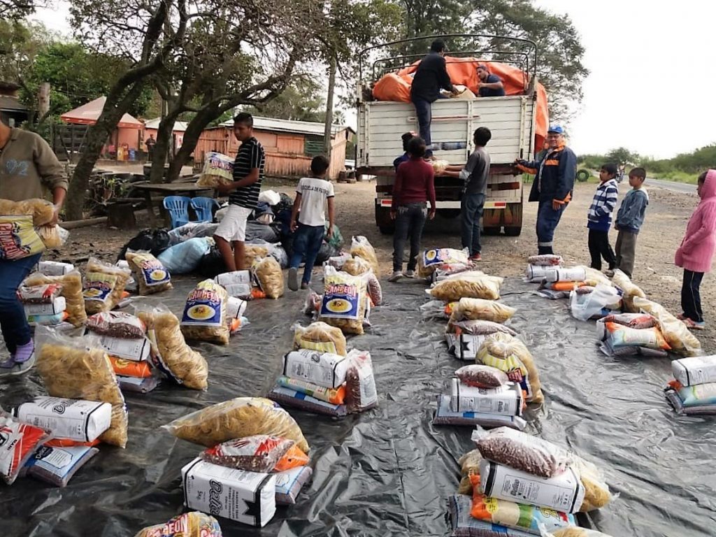 SEN asiste con alimentos a 1.280 familias indígenas del Chaco SEN asiste con alimentos a 1.280 familias indígenas del Chaco