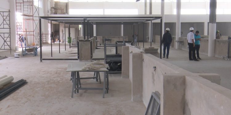Se prevé culminar las obras en el bloque C del mercado de abasto el 15 de agosto