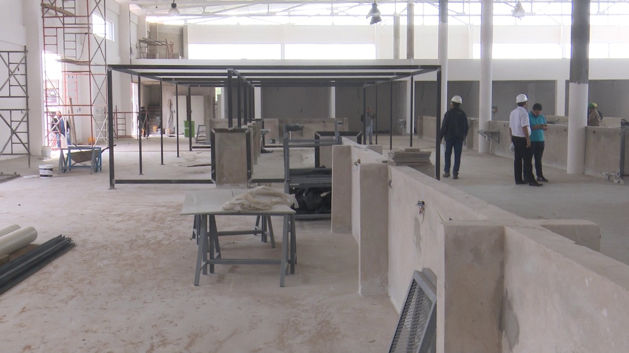 Se prevé culminar las obras en el bloque C del mercado de abasto el 15 de agosto