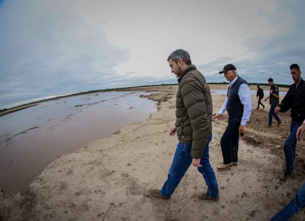 Autoridades verifican habilitación del Canal Meyer en embocadura del Pilcomayo