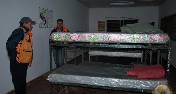 SEN habilita desde esta tarde su albergue para personas en situación de calle