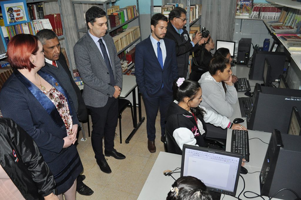 Ministerio de Justicia habilita el primer Infocentro Digital del sistema penitenciario