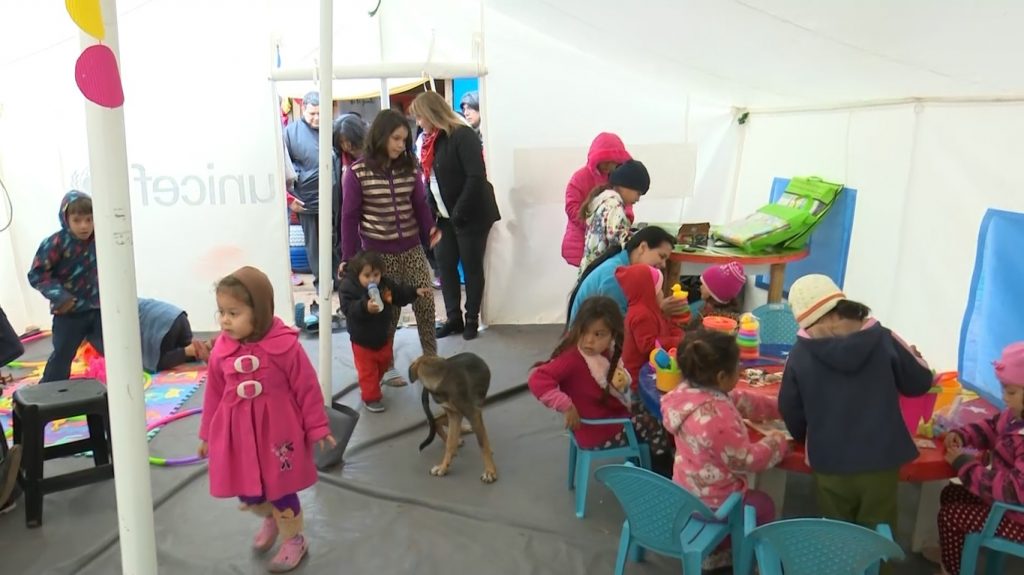 Niñez instala espacios lúdicos de desarrollo infantil