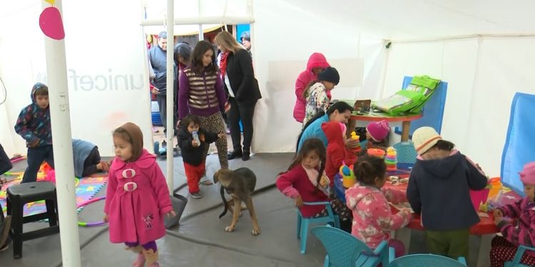 Niñez instala espacios lúdicos de desarrollo infantil