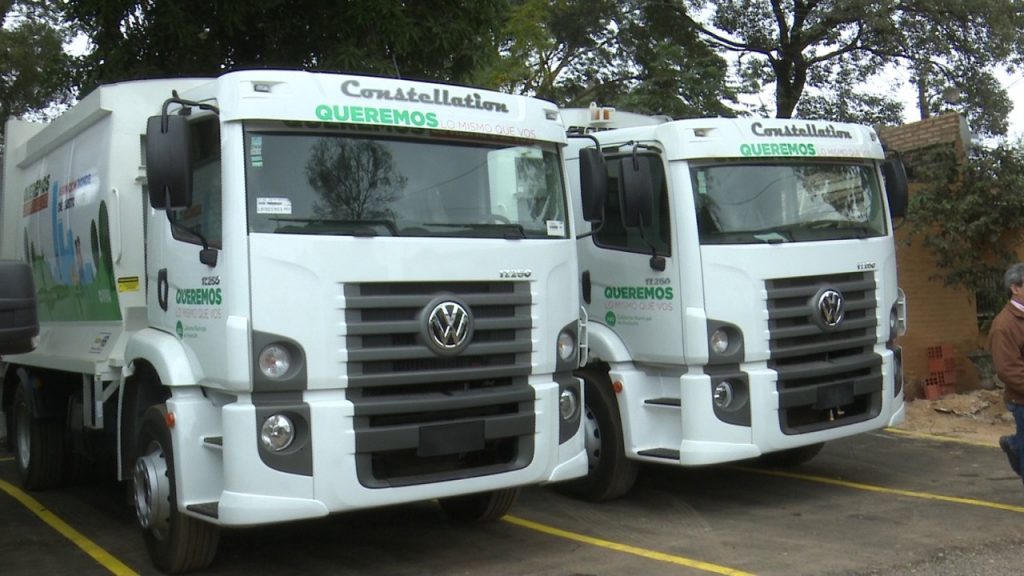 Asunción cuenta con nuevos camiones recolectores de basura