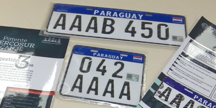 Ya inició implementación de las Chapas del MERCOSUR Ya inició implementación de las Chapas del MERCOSUR