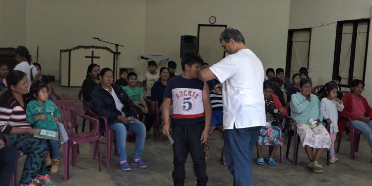 Boquerón: Se aplicaron 4.000 dosis de vacuna antigripal a población de riesgo