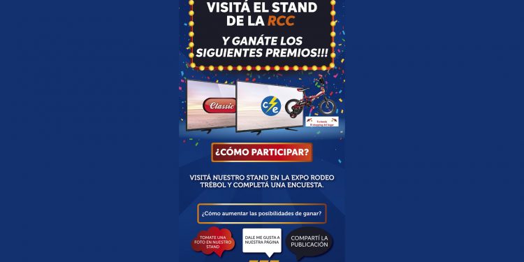 Participá del gran sorteo de la RCC en la Expo Rodeo Trebol