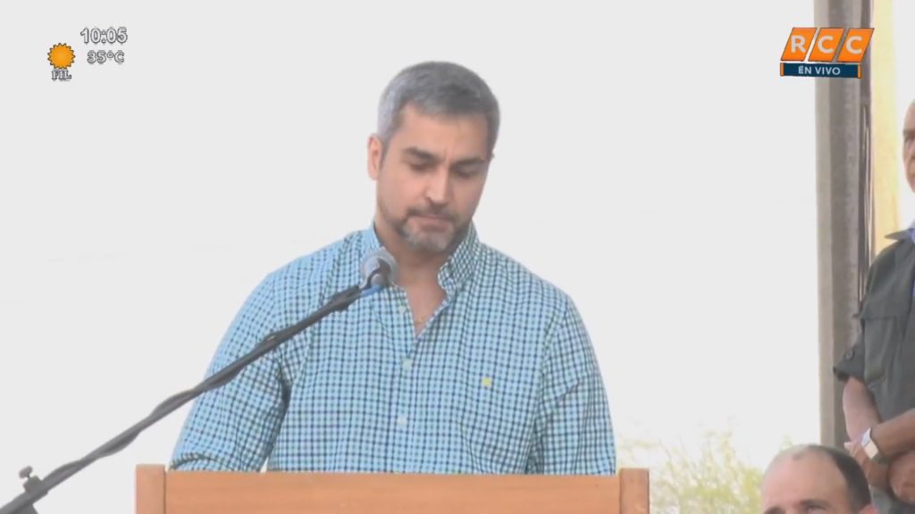 Mario Abdo ratificó responsabilidad del Estado con obras viales en el Chaco Mario Abdo ratificó responsabilidad del Estado con obras viales en el Chaco