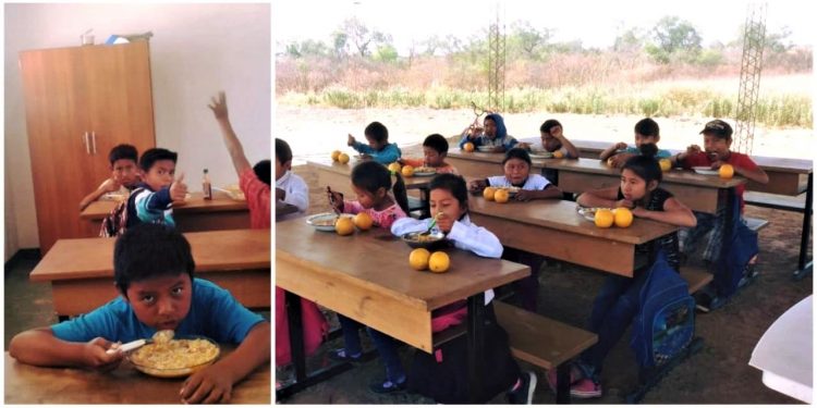 Continúan con entrega de almuerzo para escuelas más carenciadas Continúan con entrega de almuerzo para escuelas más carenciadas