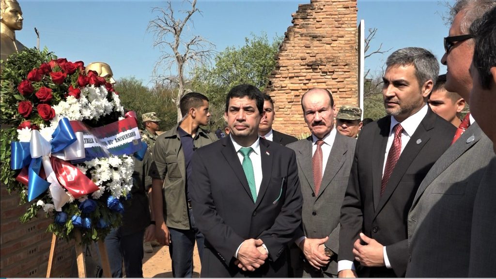 Adelantan acto protocolar de la Batalla de Boquerón: Marito está presente Adelantan acto protocolar de la Batalla de Boquerón: Marito está presente