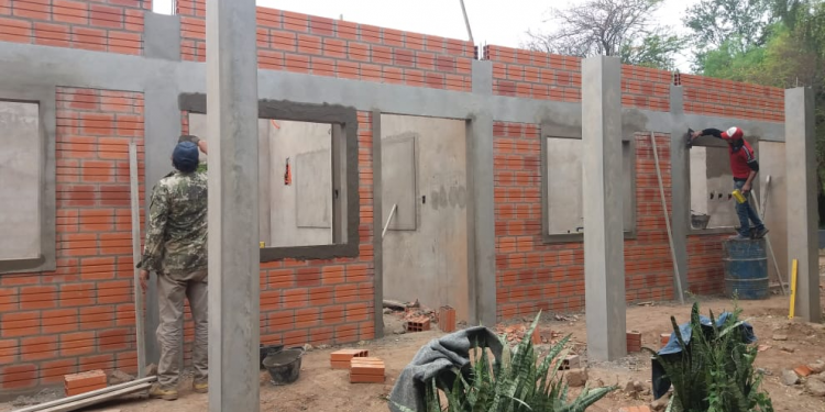 Concejales Municipales fiscalizaron construcción de Aulas en Mariscal