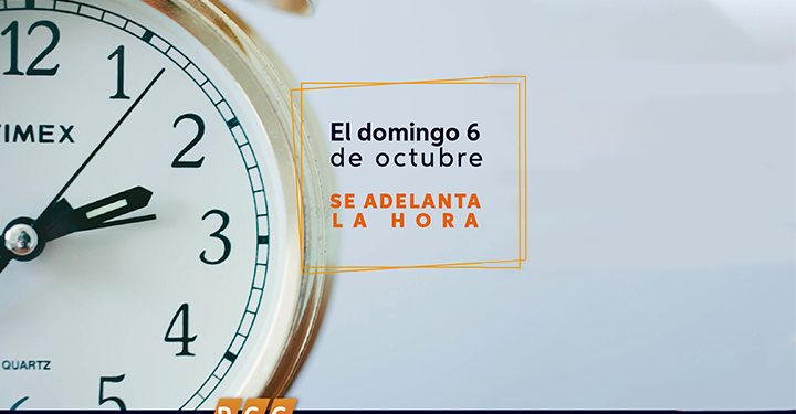 La hora en Paraguay se adelanta 60 minutos desde la medianoche