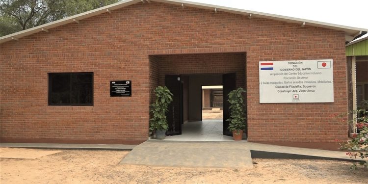 Embajador inauguró nuevas aulas de la escuela inclusiva Rinconcito de Amor Embajador inauguró nuevas aulas de la escuela inclusiva Rinconcito de Amor