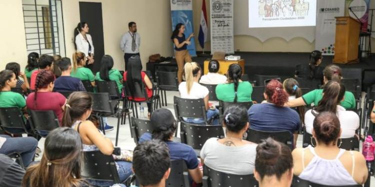 Comparten plataforma web sobre Presupuesto Ciudadano en Villa Hayes