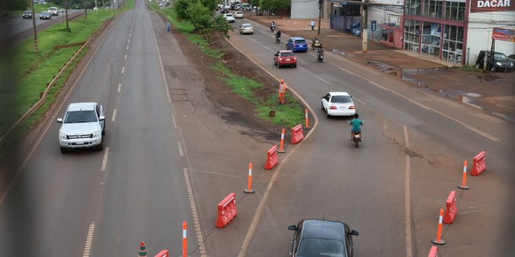Arrancó el operativo de desvío de tránsito en el Km 7 de CDE
