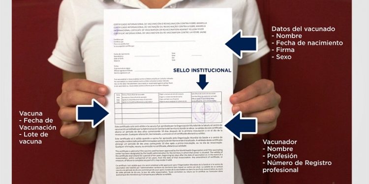 Vacunación contra fiebre amarilla es obligatoria para viajar a Brasil