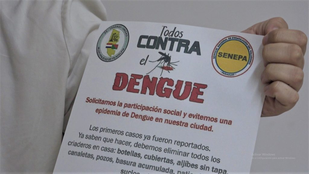 Epidemia de Dengue: Tras lluvias en Boquerón piden eliminar criaderos