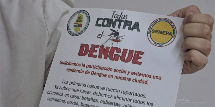 Epidemia de Dengue: Tras lluvias en Boquerón piden eliminar criaderos