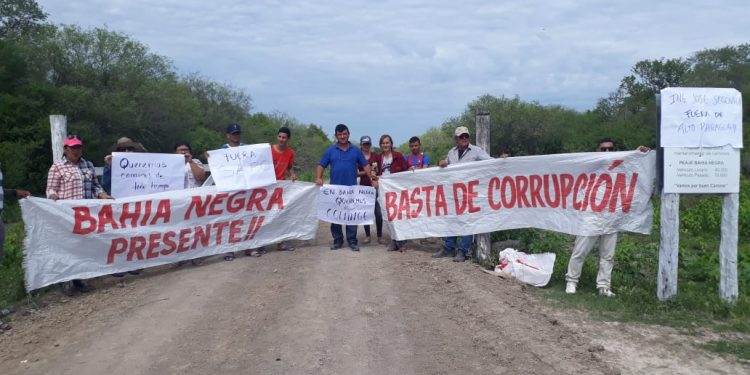Pobladores de localidades de Alto Paraguay se manifiestan por aislamiento