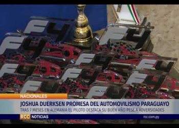 JOSHUA DUERKSEN PROMESA DEL AUTOMOVILISMO PARAGUAYO