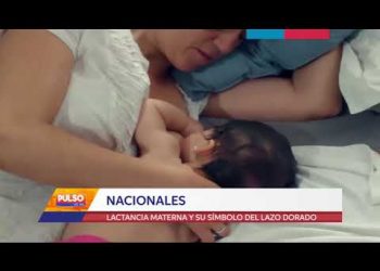 LACTANCIA MATERNA Y SU SÍMBOLO DEL LAZO DORADO