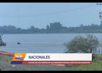 AGUAS DEL RÍO PARAGUAY ALCANZARON NIVELES CRÍTICOS EN LA CIUDAD DE ASUNCIÓN