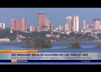 RÍO PARAGUAY INICIA SU DESCENSO