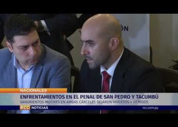 ENFRENTAMIENTOS EN EL PENAL DE SAN PEDRO Y TACUMBÚ