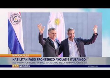 HABILITAN PASO FRONTERIZO AYOLAS E ITUZAINGÓ
