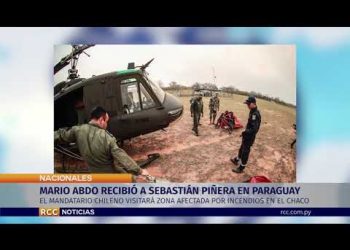 MARIO ABDO RECIBIÓ A SEBASTIÁN PIÑERA EN PARAGUAY