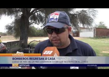 BOMBEROS REGRESAN A CASA