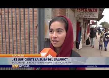 Aumento del Salario mínimo en Paraguay